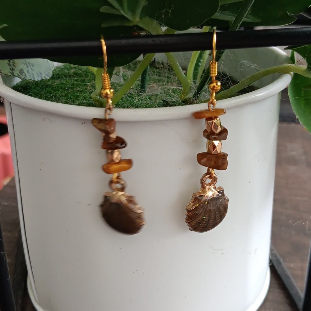 Handmade Shell Earrings